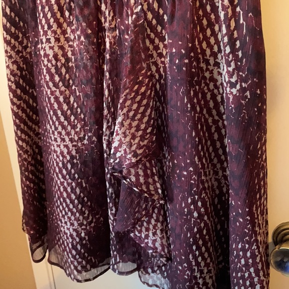 Converse All Star Maroon & Tan Snake Patter Dress - Picture 8 of 13